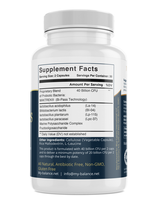 My Balance Probiotic 40 Billion